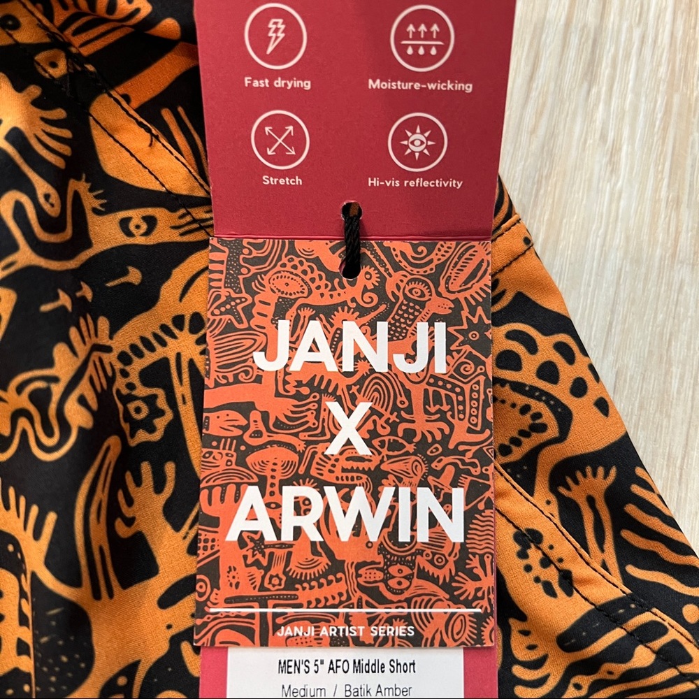 NWT Janji 5” AFO running short small - Picture 6 of 7